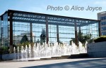 Parc Andre Citroen Fountain and Orangery Photo © Alice Joyce